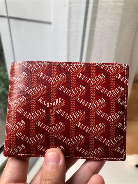 goyard wallet pricing|goyard men's wallet price.